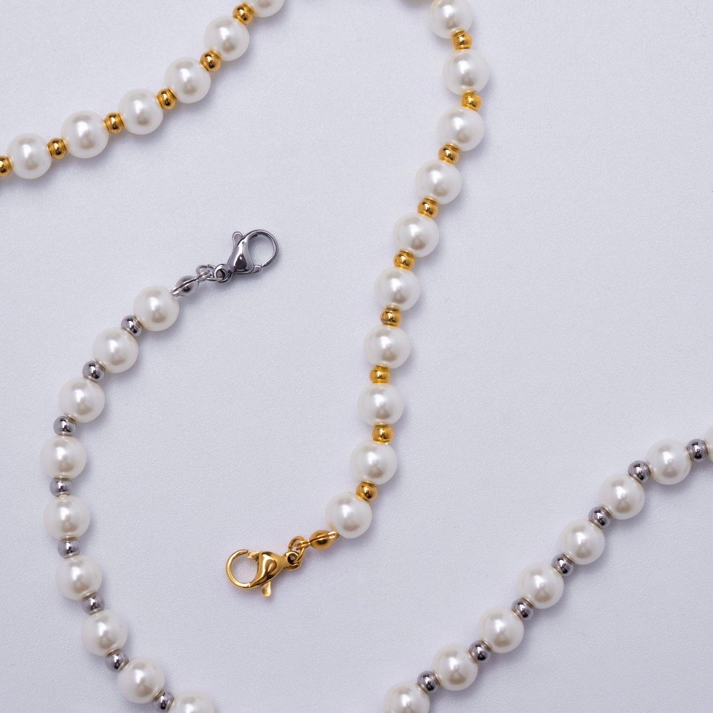 JAIRO Ander Pearl Bracelet in Gold