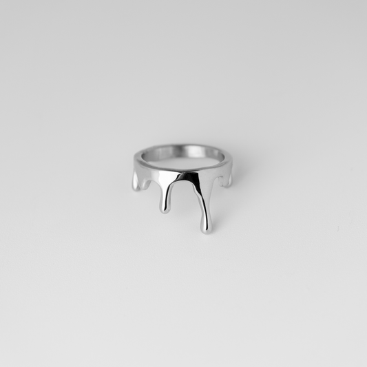 JAIRO Kyoto Drip Ring in Silver