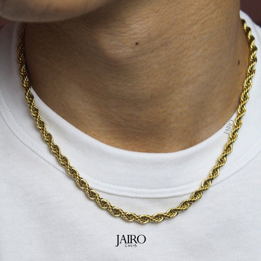 JAIRO Leo Chunky Rope Chain Necklace