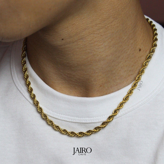 JAIRO Leo Chunky Rope Chain Necklace