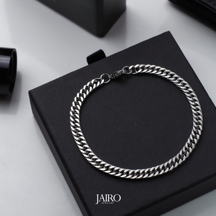 JAIRO Milano Link Bracelet in Silver