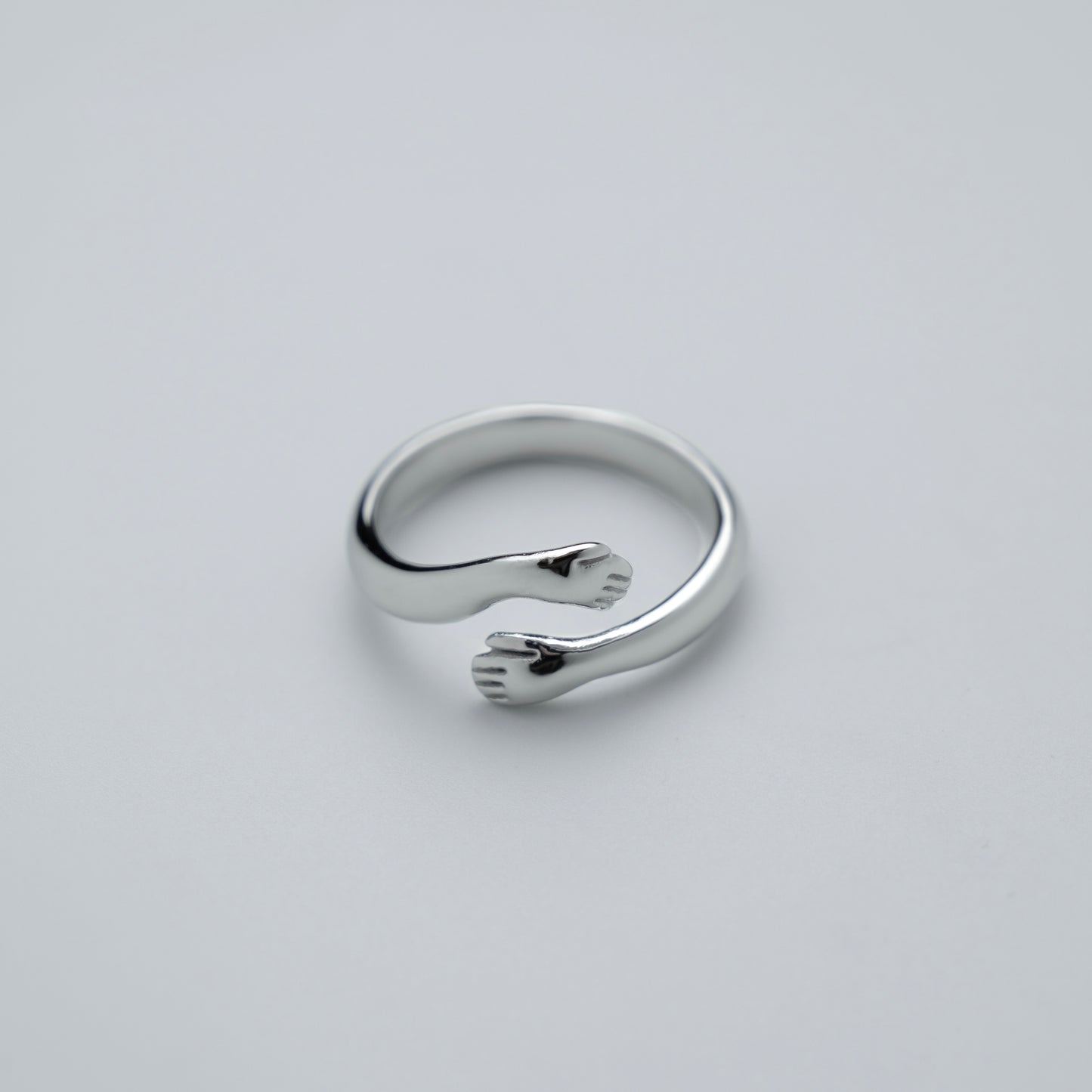 JAIRO Lazo Hugger Ring in Silver