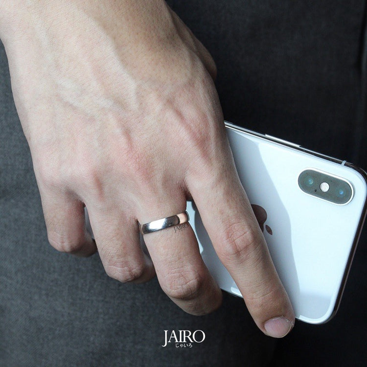 JAIRO Classic Silver Ring