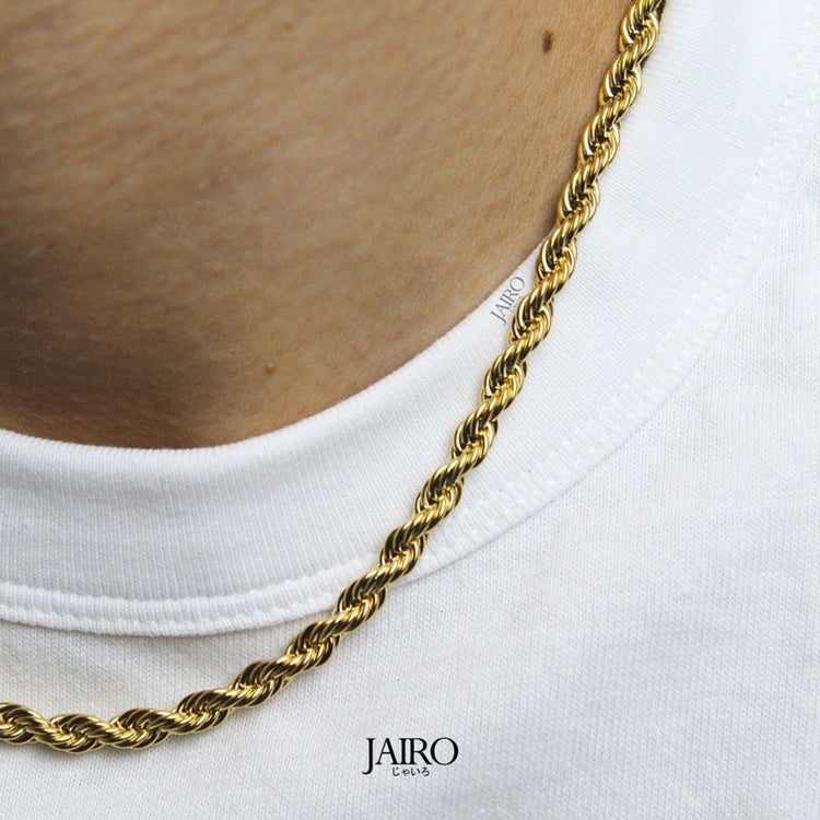 JAIRO Leo Chunky Rope Chain Necklace