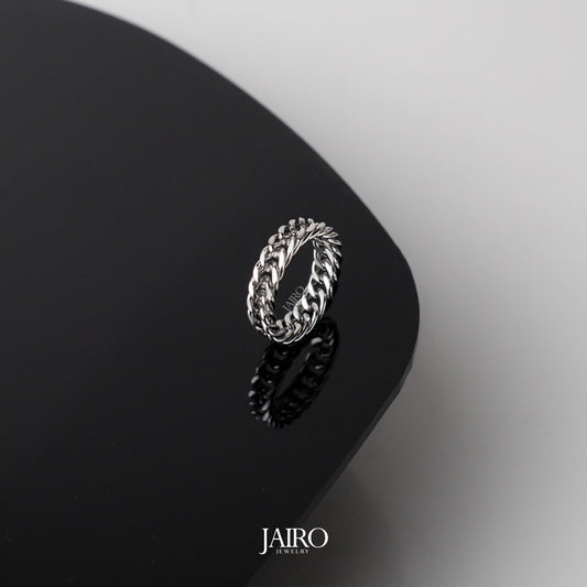 JAIRO Aldo Link Ring in Silver