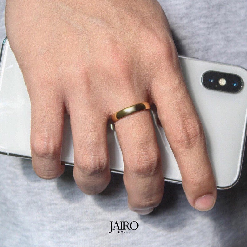 JAIRO Classic Ring in Gold